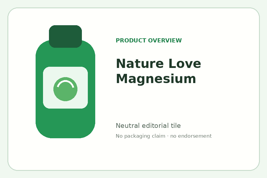 Nature Love Magnesium Komplex