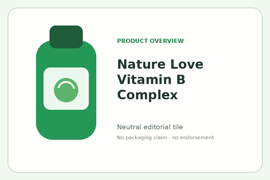 Nature Love Vitamin B Komplex