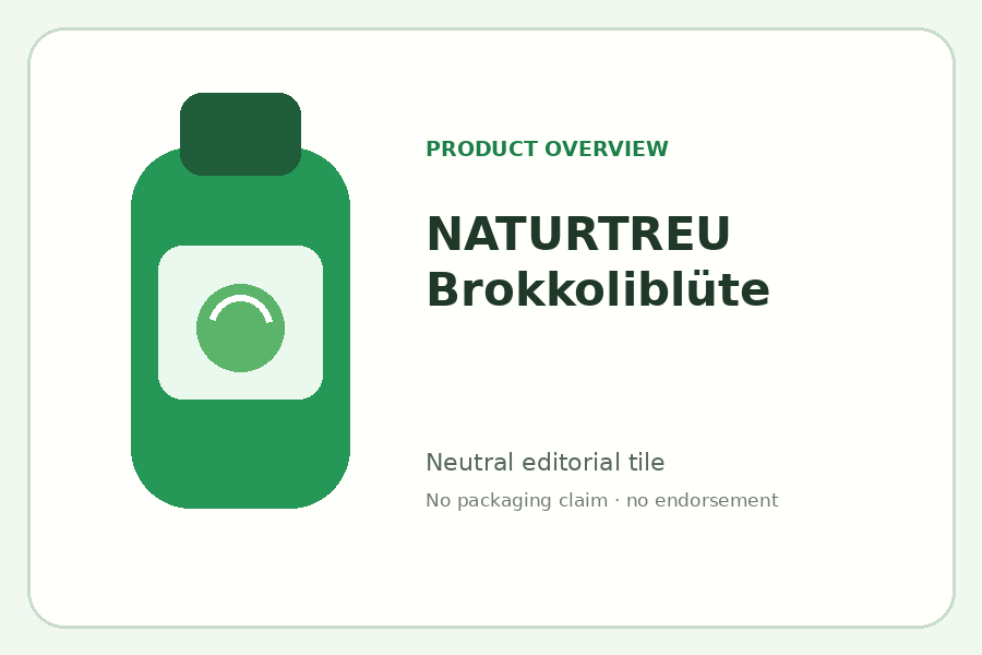 NATURTREU Brokkoliblüte