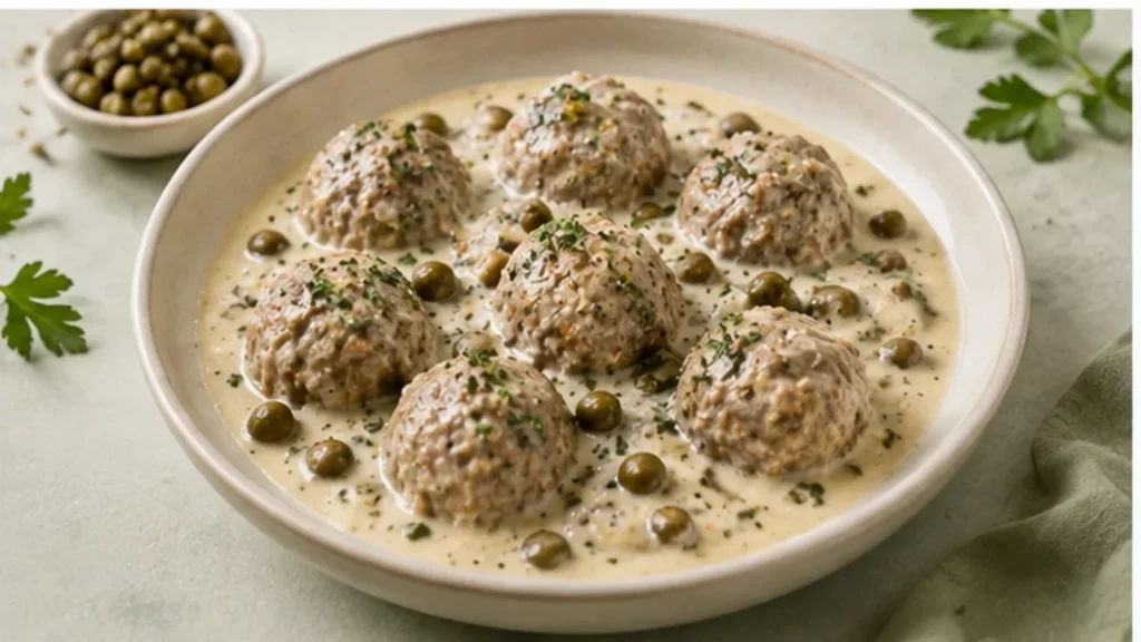 Königsberger Klopse ohne Mehlbindung