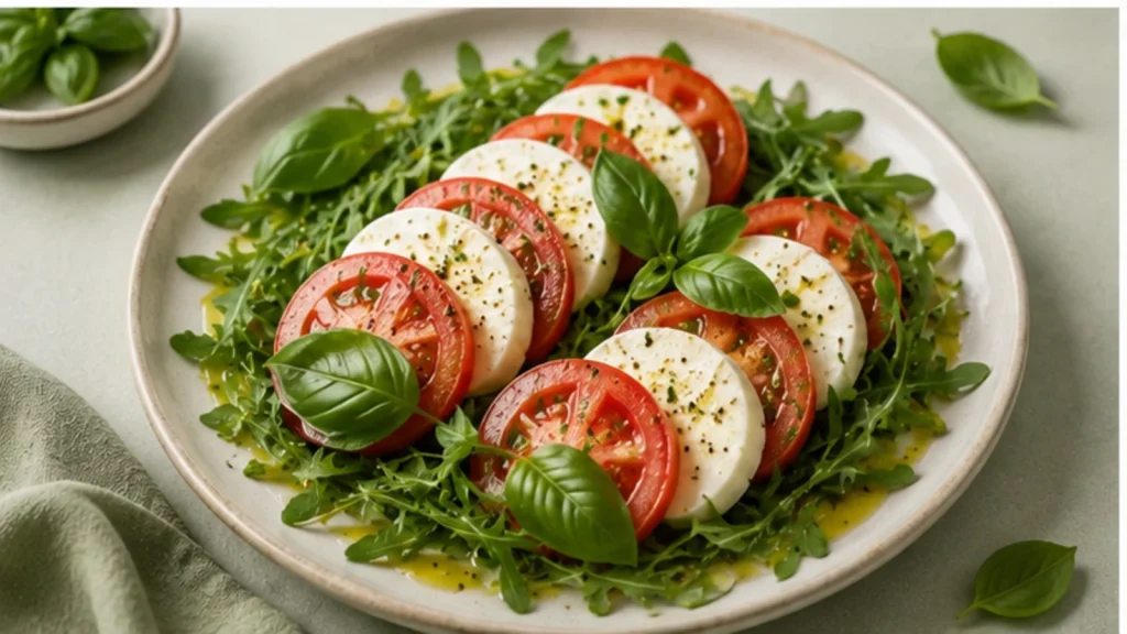 Caprese mit Rucola