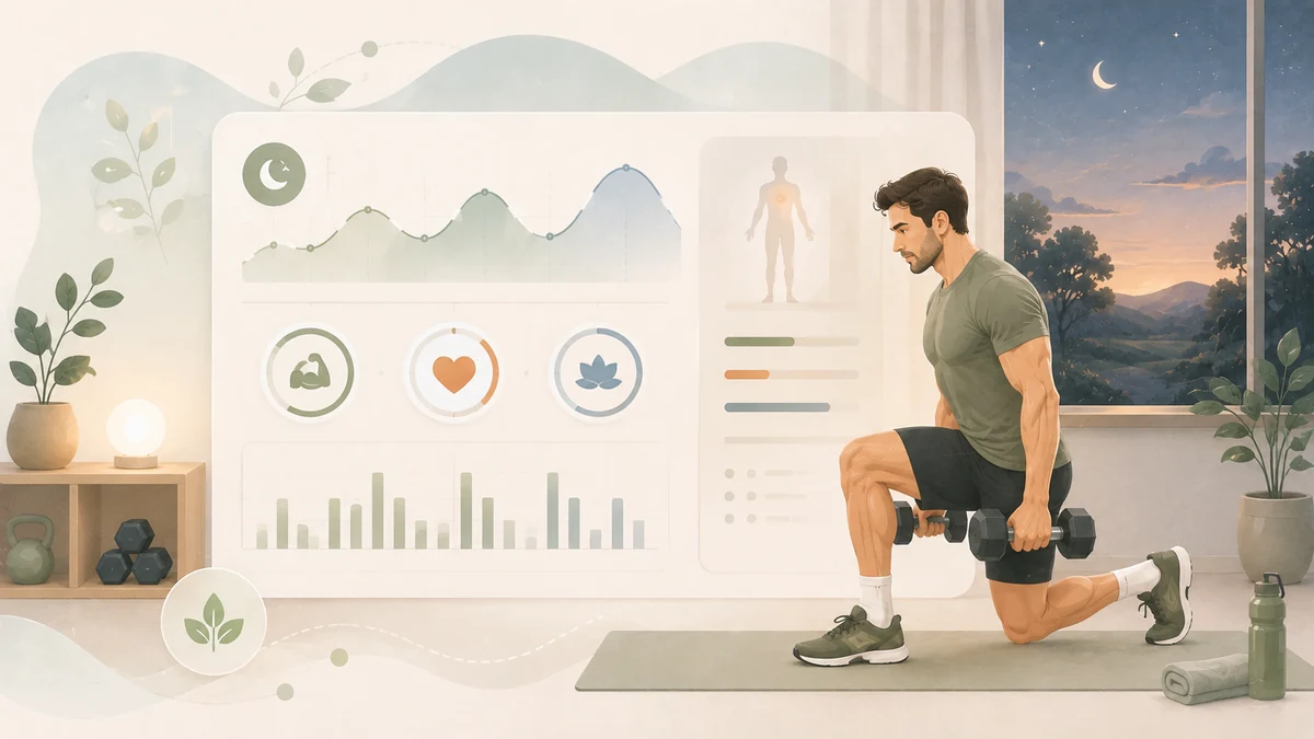 Strength training in the evening — does it last until morning?