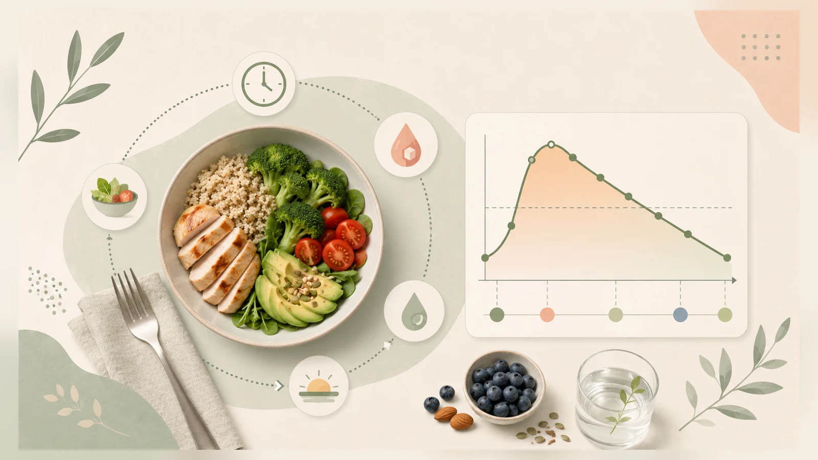 Blutzucker nach dem Essen: Was normal ist und was die Spitze treibt