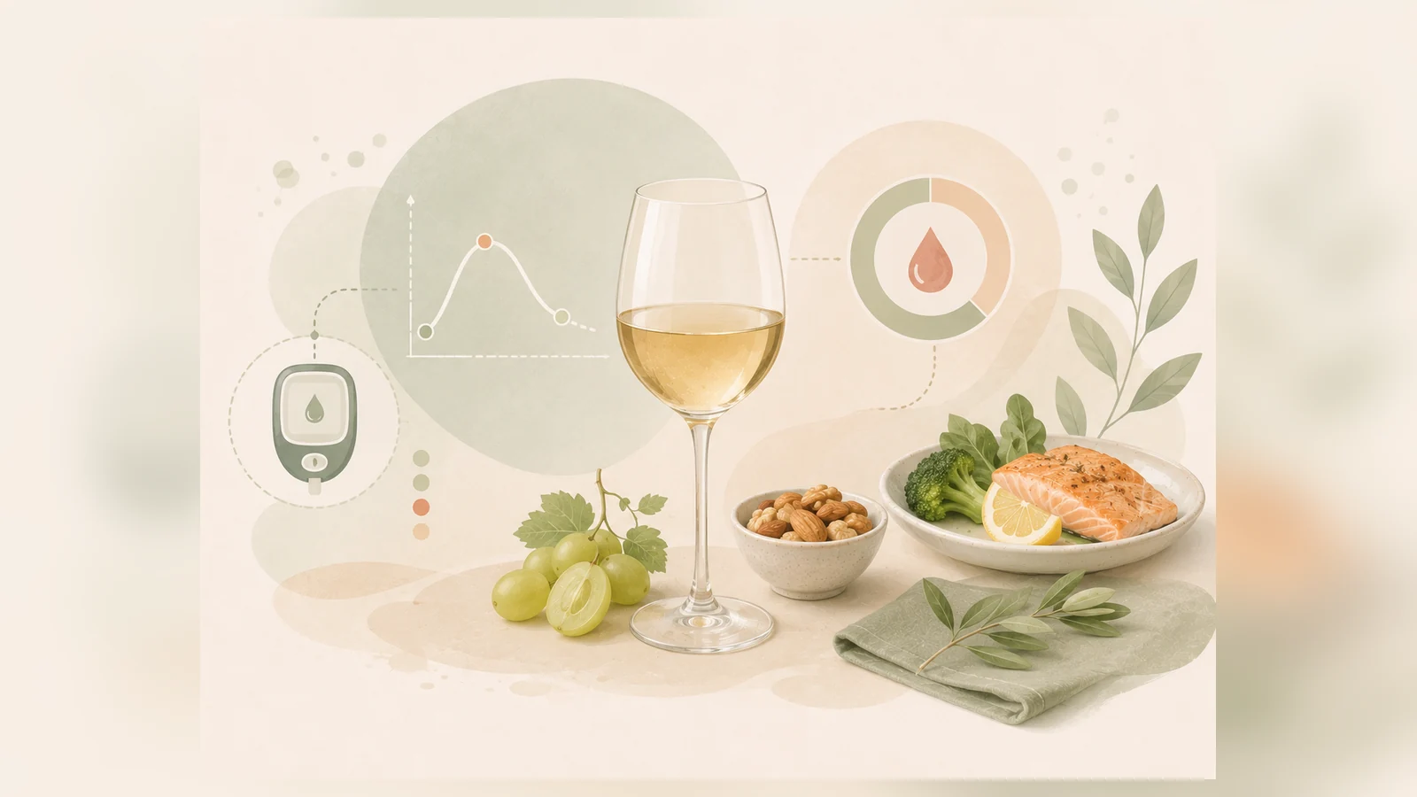 Alcohol & blood sugar: why the value often falls later